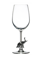 Load image into Gallery viewer, Elephant - Menagerie Red Wine Glass
