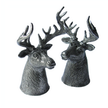 Load image into Gallery viewer, Stag Head - Salt/Pepper Set
