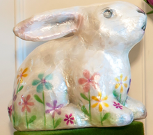 Load image into Gallery viewer, Tabletop Capiz Easter Bunny
