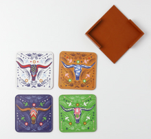 Load image into Gallery viewer, Longhorn Coasters
