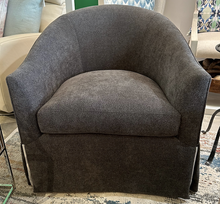 Load image into Gallery viewer, Charcoal Swivel Kersey Chair
