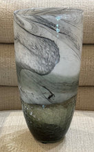 Load image into Gallery viewer, Glass 12&quot; Smokey Vase, Gray
