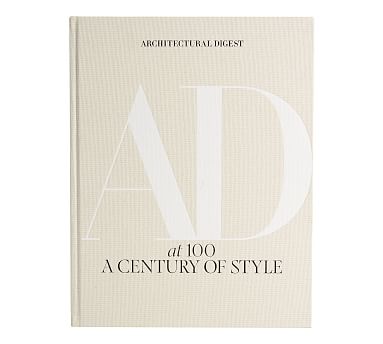 Architectural Digest. 100 years of style. Luxury coffee table book. Book of designs.
