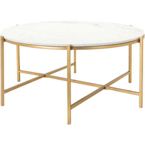 Marble & Brass Coffee Table 38