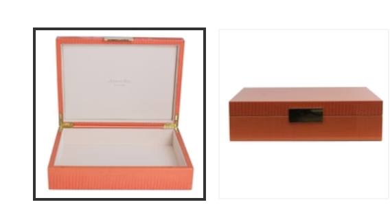 8x11 Box - Orange Crock Gold
