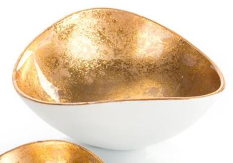 3 - Gold Luster Bowl
