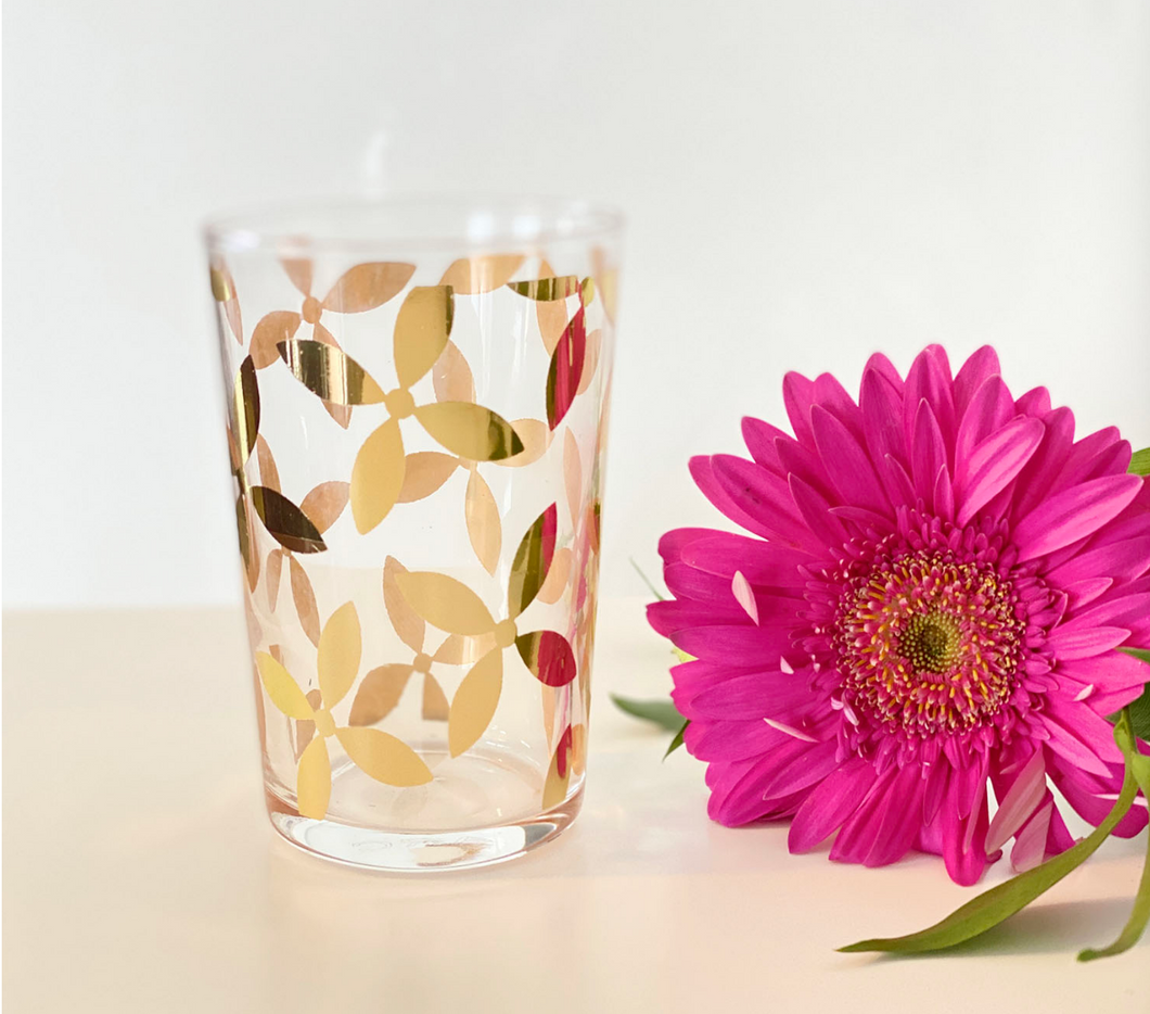 Flower Tea Glass