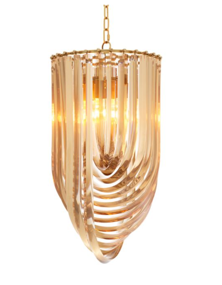 Chandelier Murano Champagne