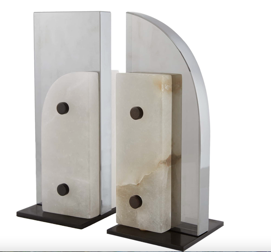 Porter Bookends, Set of 2