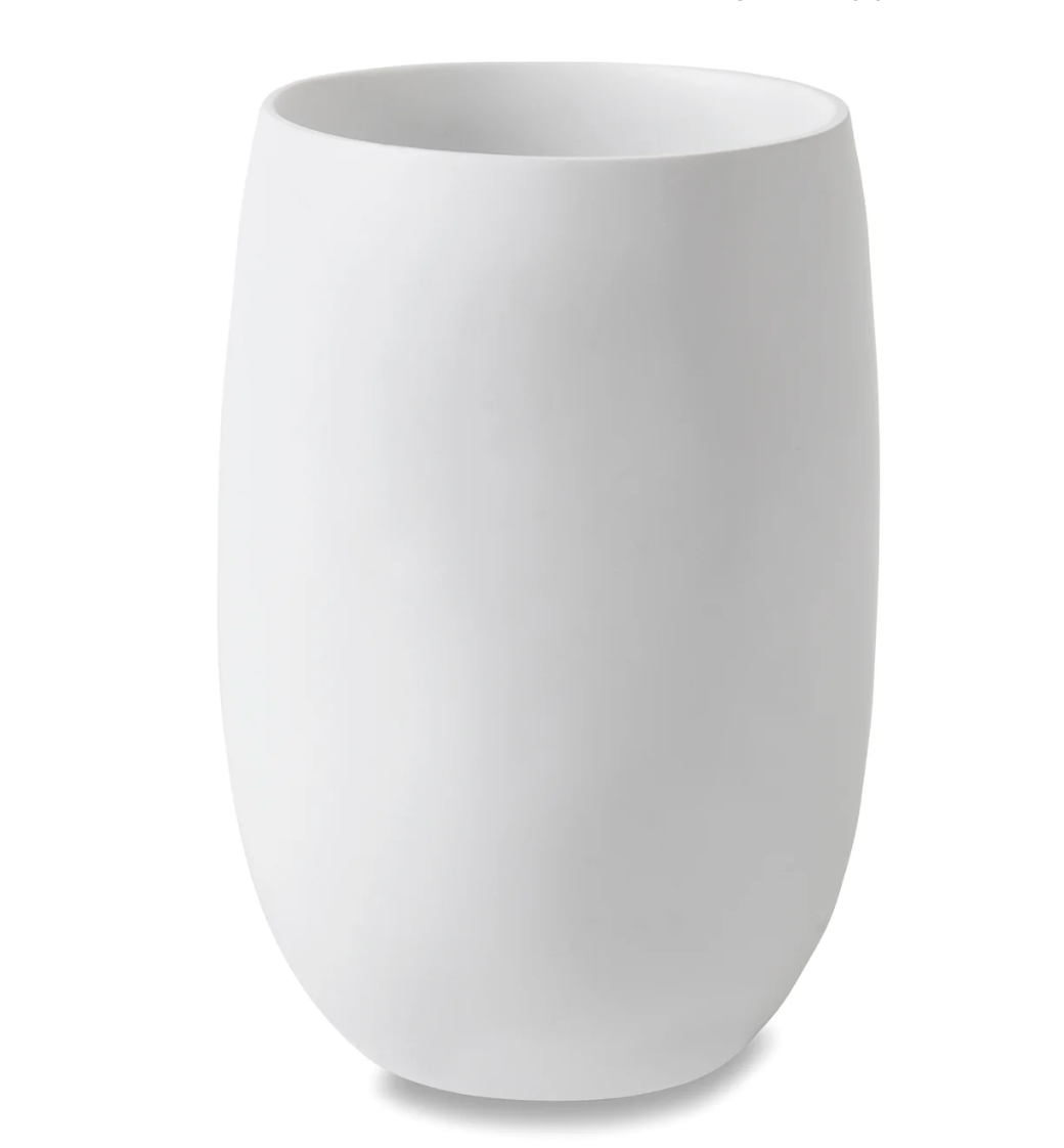 Montecito White Vase