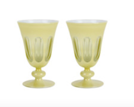 Tulip Cream Glass