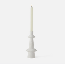 Load image into Gallery viewer, Kalen, White Candle Holder - SM
