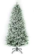 Load image into Gallery viewer, 7&#39; Woodland Flocked Fir w/Pinecones Christmas Tree
