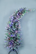 Load image into Gallery viewer, 4&#39; Arched Flocked Christmas Tree
