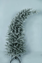 Load image into Gallery viewer, 4&#39; Arched Flocked Christmas Tree
