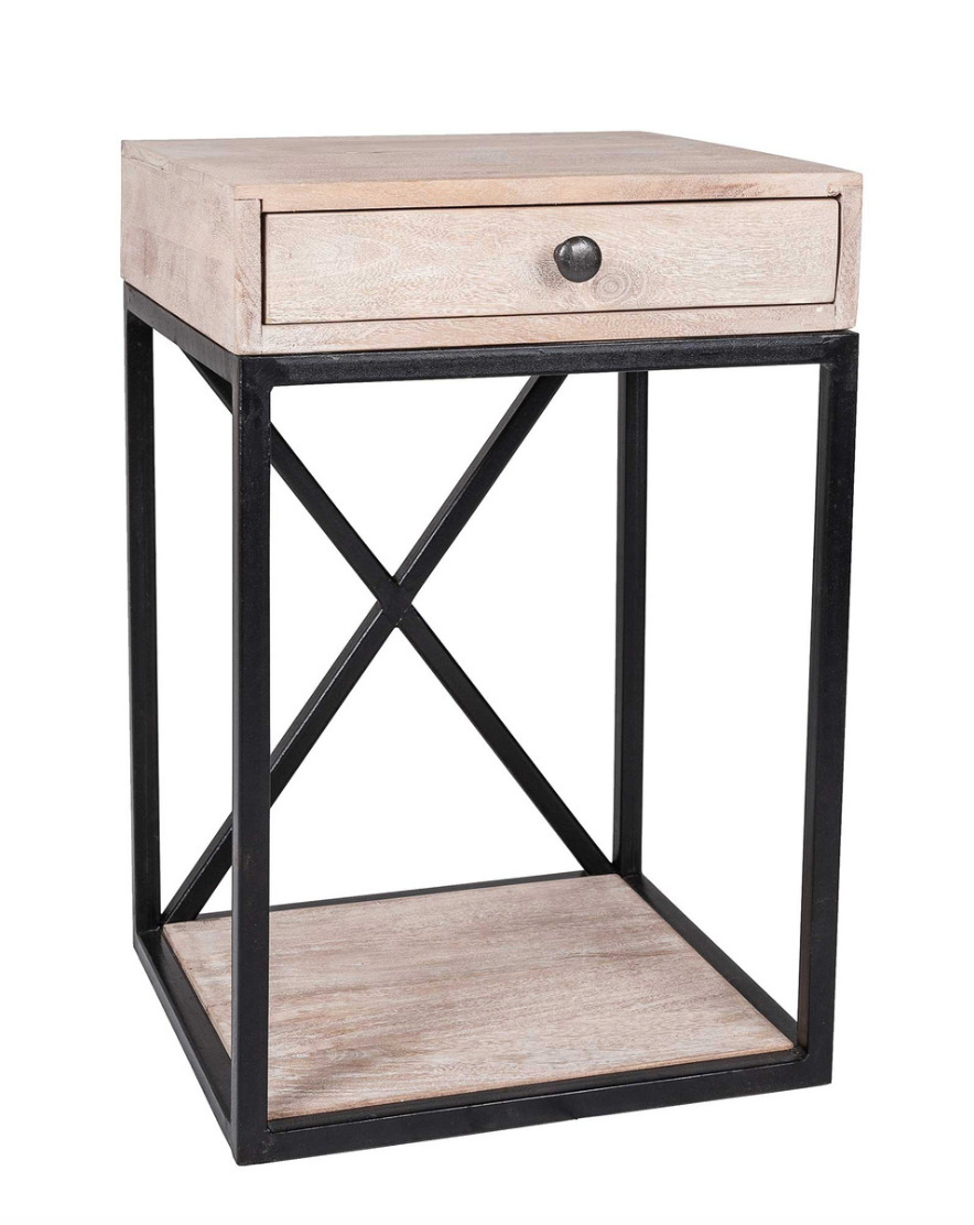 Dasta Mango Wood Side Table
