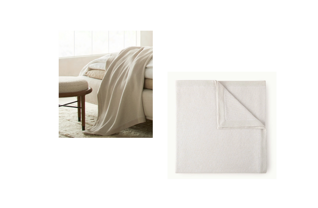 Portico 114x96 KG Blanket Linen