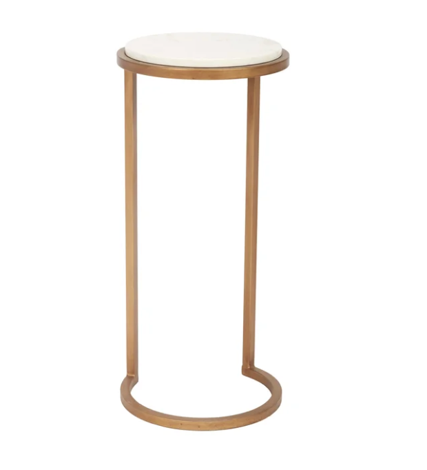 Gold Clements Martini Table
