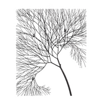 Load image into Gallery viewer, Wire Tree Wall Art 32x1x39
