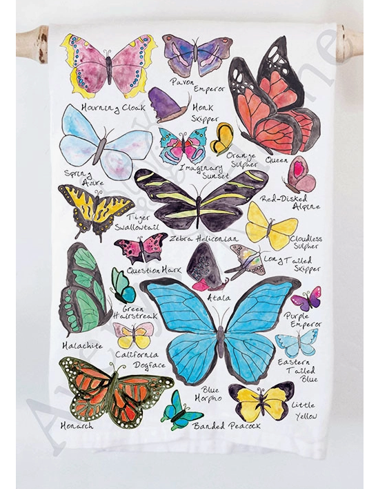 Graden Butterfly Kitchen Towel