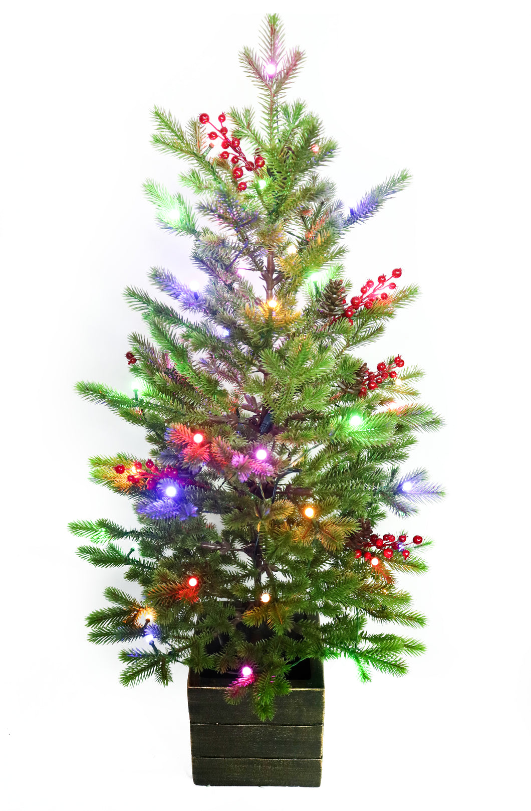 42” Potted Green Fraser Fir Christmas Tree