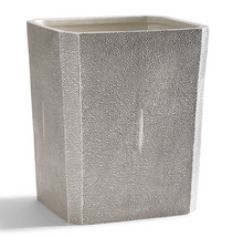 Load image into Gallery viewer, Shagreen Waste Basket
