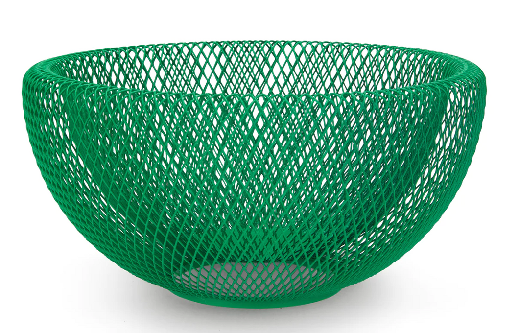 Wire Mesh Bowl - Green