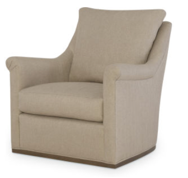 Houston Swivel Chair - Hollyford Cream