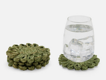 Load image into Gallery viewer, Teigan, Olive, Floral Coasters
