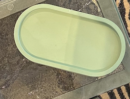 Matcha Small Oval Tray