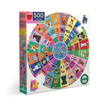 Load image into Gallery viewer, Dogs of the World 500-piece round adult jigsaw puzzle 
