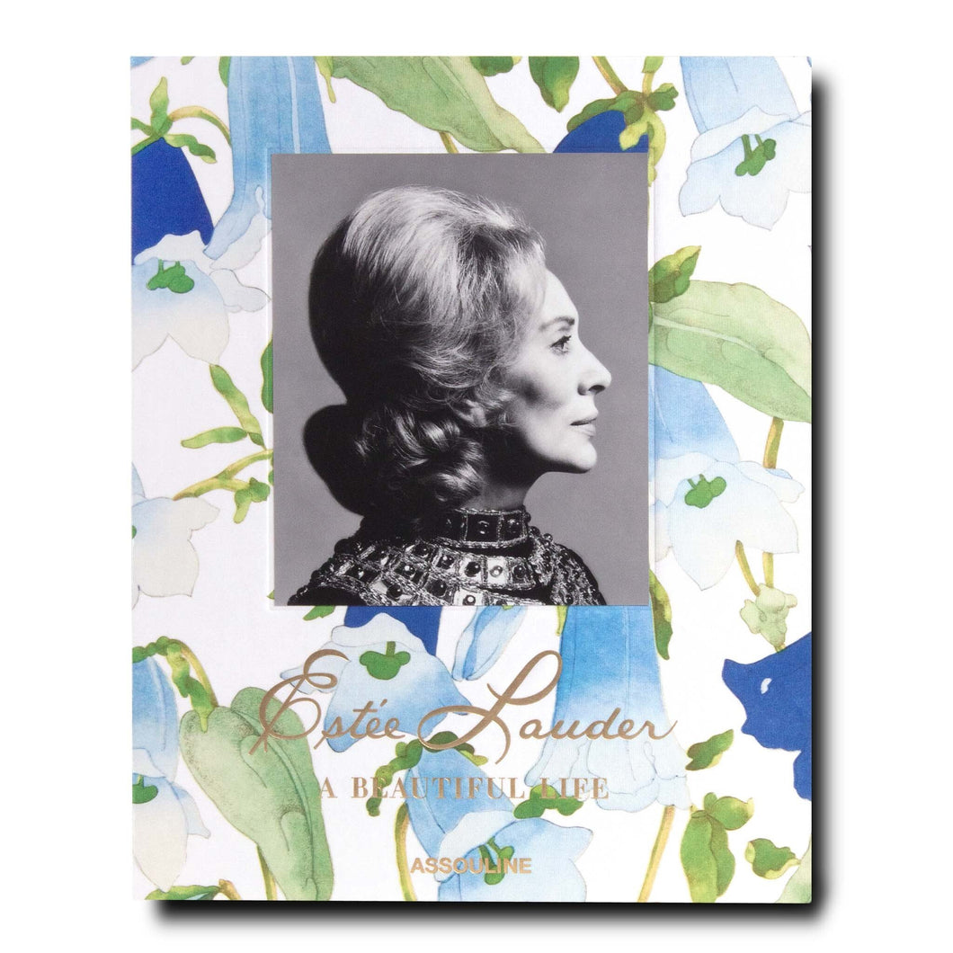 Beautiful Silk Hardcover. Estee Lauder: A Beautiful Life. Luxury coffee table book