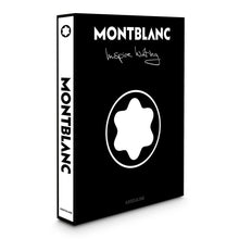 Load image into Gallery viewer, Black Linen Hardcover with luxury slipcase. Montblanc coffee table book. Luxury Table book.

