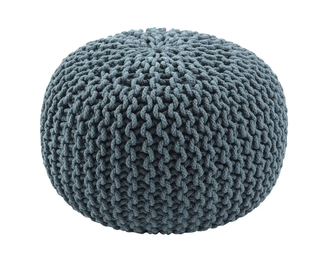 Orion Blue Pouf