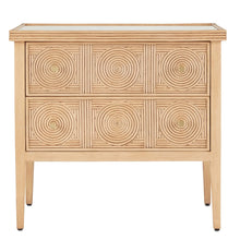 Load image into Gallery viewer, Beautiful side table. Rattan chest. Rattan Split chest. Luxury furniture. 
