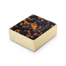 Load image into Gallery viewer, Tortoise shell box home accessory, gift
