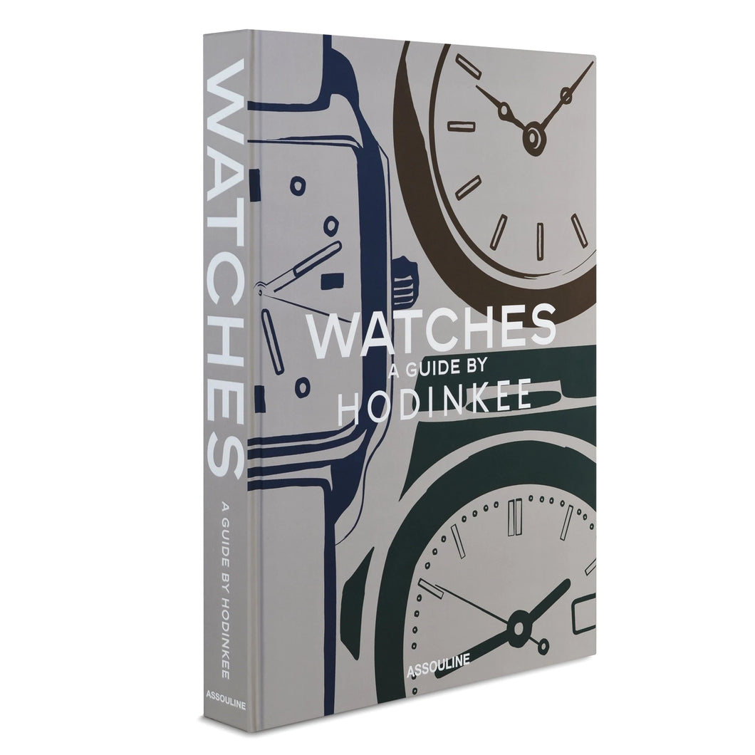 Rubberized Hardcover Book. Luxury coffee table book. Watches: A Guide By Hodinkee. 